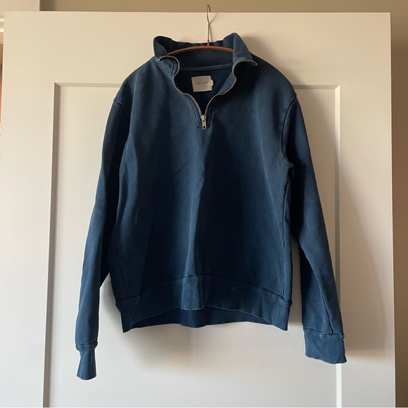 Rudy Jude Blue Half-Zip Sweatshirt - Picture 6 of 6